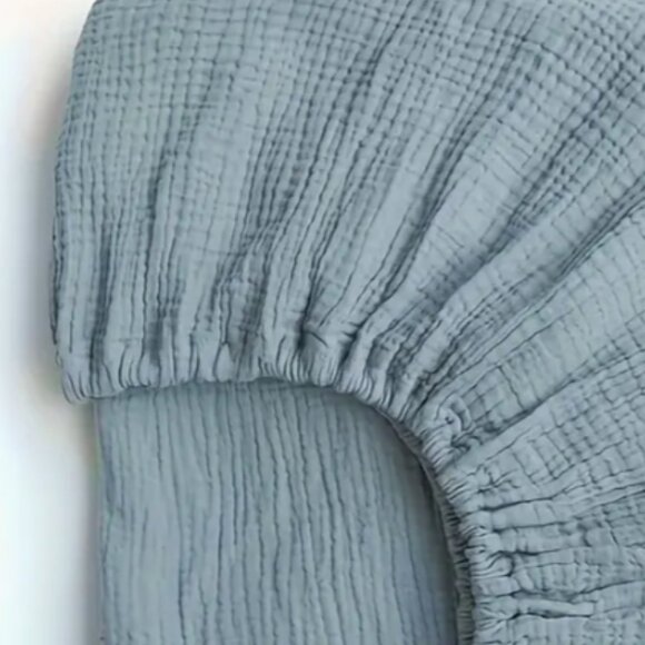 Muslin Fitted Crib Sheets - Picture 3 of 5